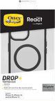 Otterbox React iPhone 15, 14 en 13 Back Cover met MagSafe Magneet Transparant Zwarte Rand verpakking