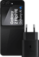 Samsung Galaxy Z Flip 7 FE 256GB Black 5G + Samsung Charger 25W Black Main Image