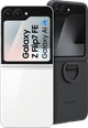 Samsung Galaxy Z Flip 7 FE 256GB Wit 5G + Samsung Siliconen Back Cover Zwart Main Image