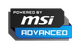 POWERED BY MSI Velocity 2.0 visual supplier