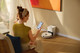 Roborock Q7 TF+ White product in use