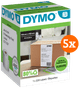 DYMO LabelWriter Extra Grote Etiketten 104 x 159 mm 5-pack Main Image