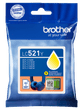 Brother LC-521 Cartridge Yellow Main Image