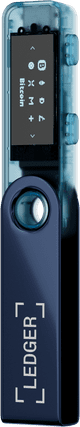 Ledger Nano S Plus Neptune Blue top