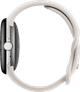 Google Pixel Watch 4 Silver/Cream 41mm right side