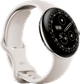 Google Pixel Watch 4 Silver/Cream 41mm right side