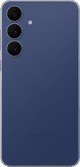 Samsung Galaxy S25 FE 128GB Donkerblauw 5G + Samsung Oplader 25 Watt Zwart achterkant