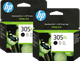 HP 305XL Cartridge Black (2 units) Main Image