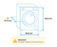 Whirlpool C WD 85M WBS BE visual Coolblue 1