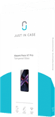 Just In Case Tempered Glass POCO X7 Pro Screen Protector packaging