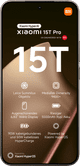 Xiaomi 15T Pro 512GB Mocha Gold 5G front