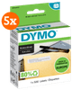 DYMO Verwijderbaar Etiket 19 x 51 mm 500 stuks 5-pack Main Image