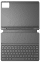 Lenovo Idea Tab Toetsenbord Hoes QWERTY Grijs achterkant