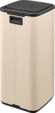 Brabantia Bo Touch Bin 30 Liter Soft Beige achterkant