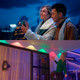 Philips Hue Ambiance Festavia Permanent Lichtslinger 18 meter product in gebruik