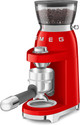 SMEG CGF03RDEU Rood rechterkant