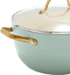 GreenPan Padova pannenset 10-delig Mint Green detail