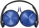 Sony MDR-ZX310AP Blauw voorkant