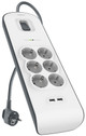 Belkin Surge Protector 6 outlet 2 meter 2x usb onderkant