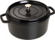 Staub Cocotte Ronde 28 cm Noir avant