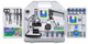 Bresser Junior Mikroskop Set 300x-1200x mit Koffer innen