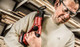 Einhell TE-AP 18/22 Li Solo 4,0 Ah Accu (2x) E-Case S-F Starterspakket product in gebruik