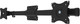 Neomounts FPMA-CB100BLACK Monitor Adapter Crossbar Black left side