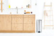 Brabantia NewIcon Pedal Trash Can 30L Matte Steel product in use