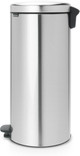 Brabantia NewIcon Pedal Trash Can 30L Matte Steel null