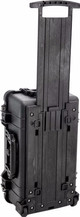 Peli 1514 Protector Case Zwart Trolley met vakindeling achterkant