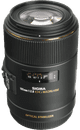 Sigma 105 mm f/2.8 EX DG Macro OS HSM Canon oberseite
