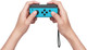 Nintendo Switch Joy-Con set Rood/Blauw product in gebruik