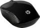 HP Draadloze Muis 200 Zwart achterkant