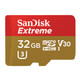 SanDisk MicroSDHC Extreme 32GB 60 MB/s vorne