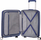 American Tourister Soundbox Expandable Spinner 55cm Midnight Navy inside