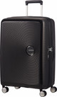 American Tourister Soundbox Expandable Spinner 67cm Bass Black front