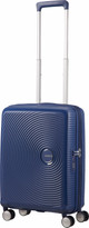American Tourister Soundbox Expandable Spinner 55cm Midnight Navy right side