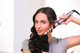 Remington CI83V6 Keratin Protect 19-28 mm Wand product in gebruik
