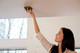 Jalo Kupu Smoke Detector White (10 years) 3-pack product in use