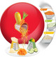 Moulinex DJ7535 Fresh Express 3-in-1 detail