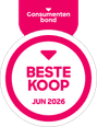 Promotie label voor Beko BM3T3824B SteamCure.